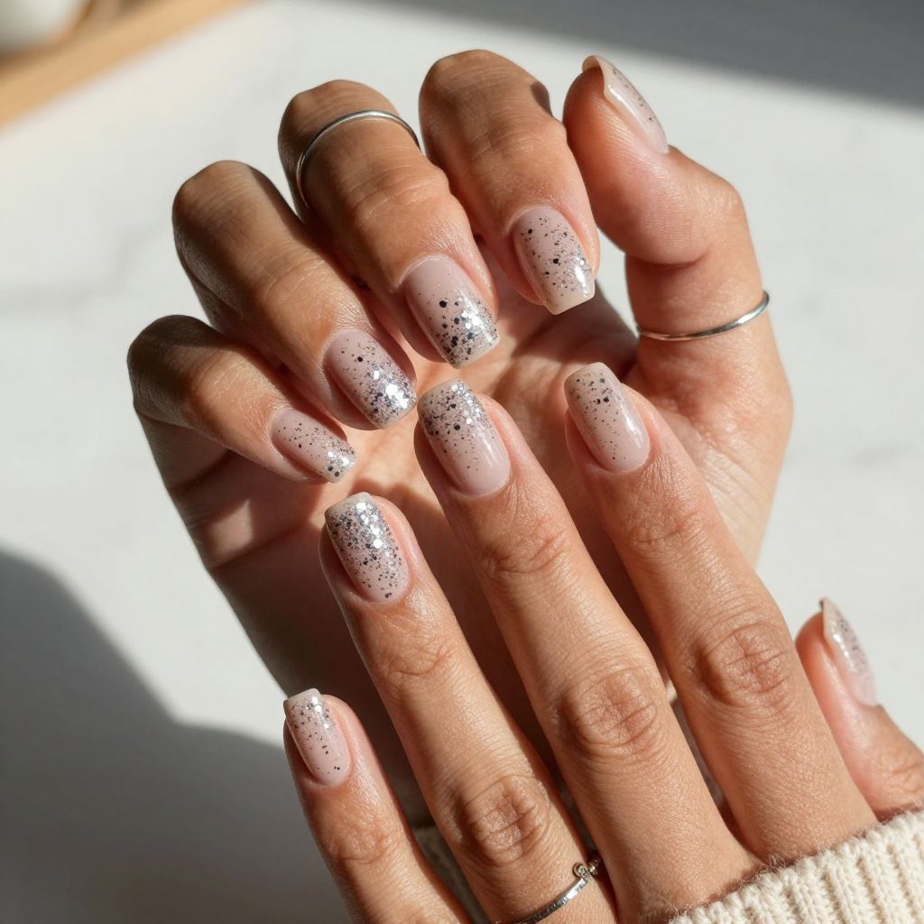 Silver Confetti Celebration