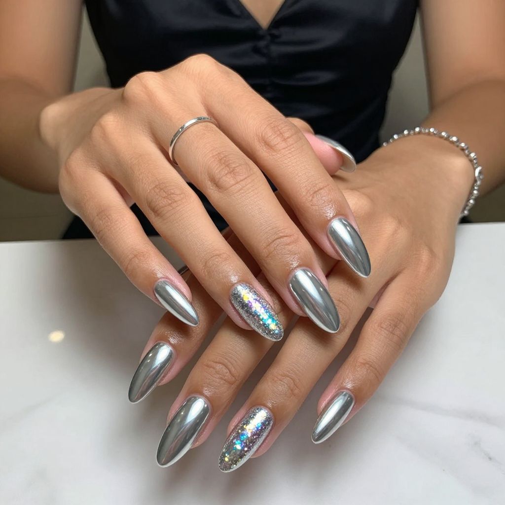 Silver Chrome Carat