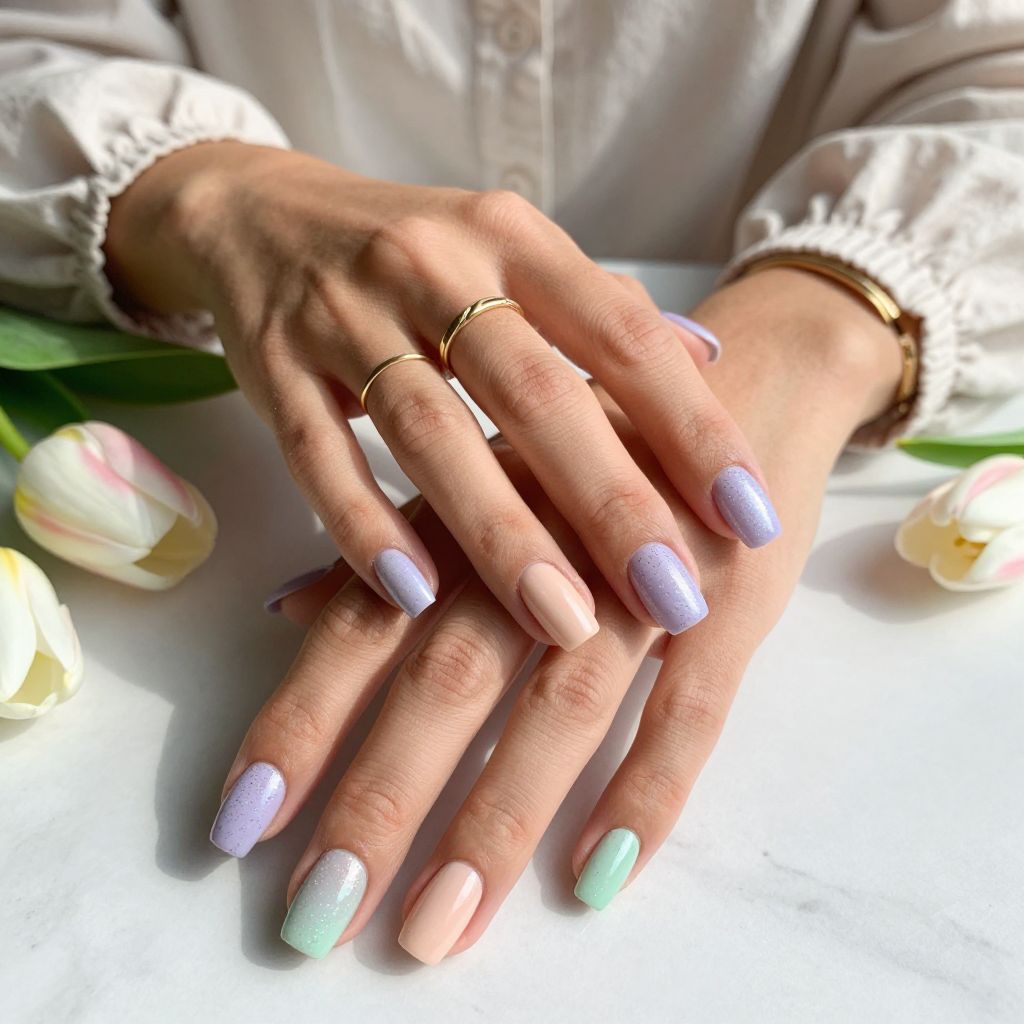 Pastel Shatter Texture