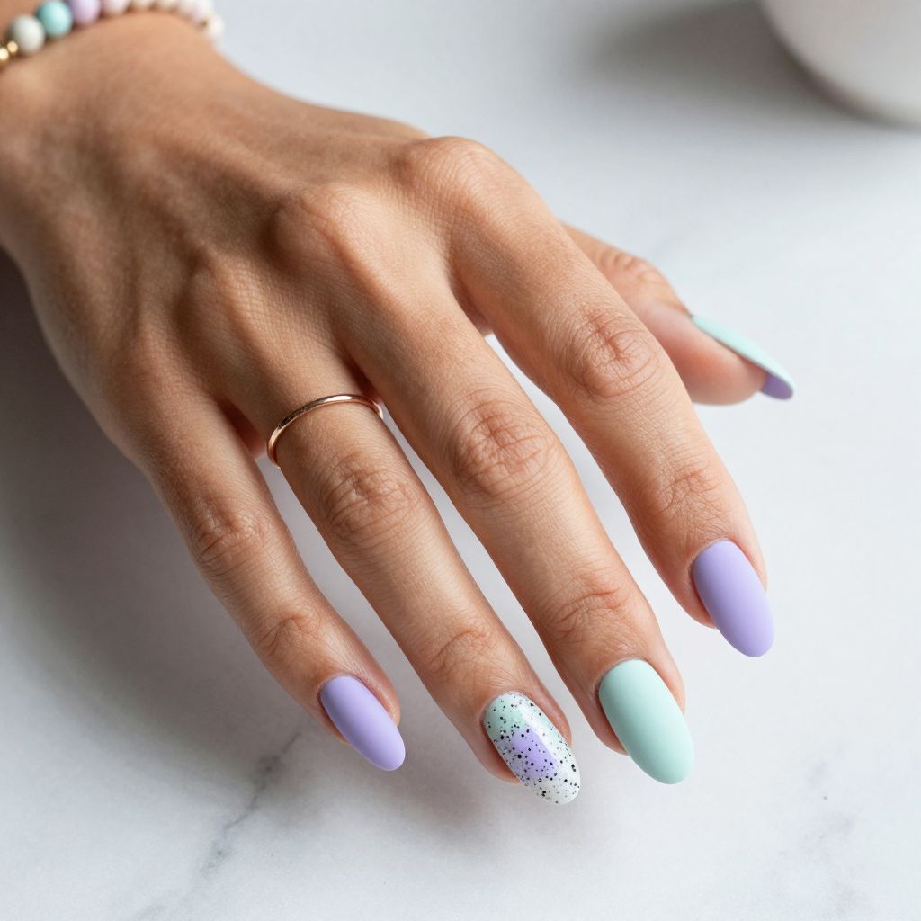 Speckled Pastel Matte