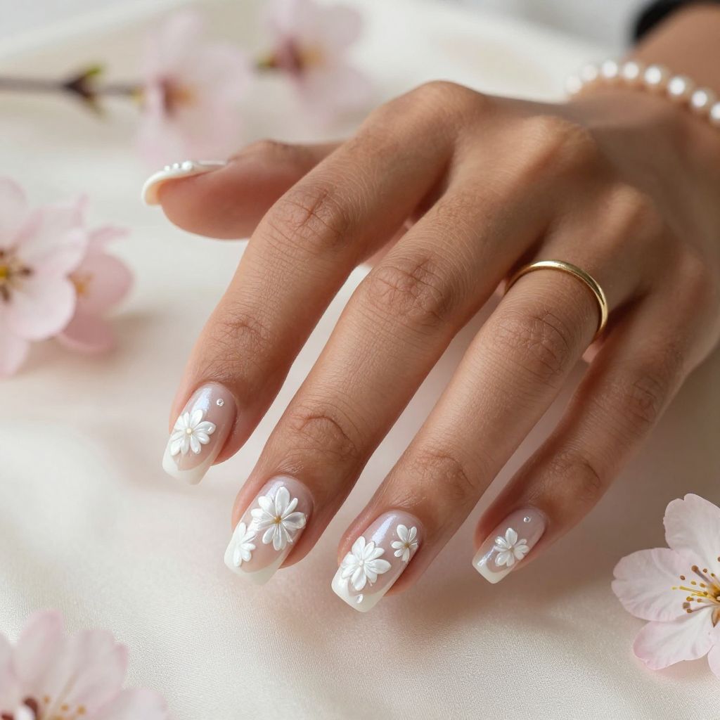 Floral Embossed Elegance