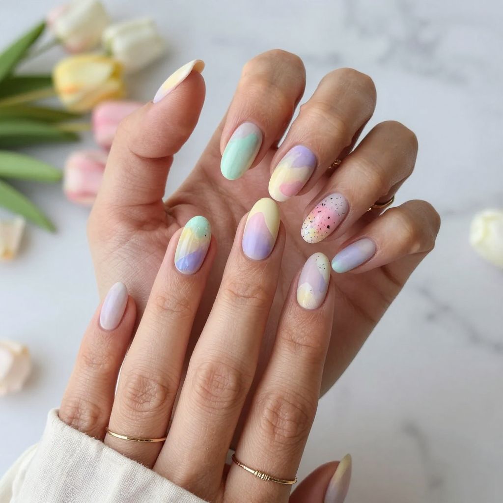 Watercolor Egg Art