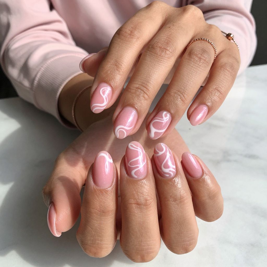 Glossy Strawberry Swirl Delight