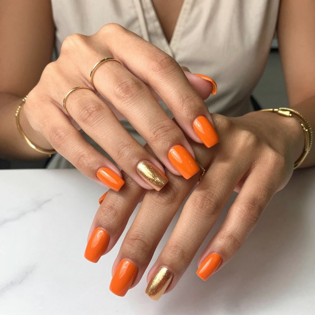 Sun-Kissed Tangerine Pop