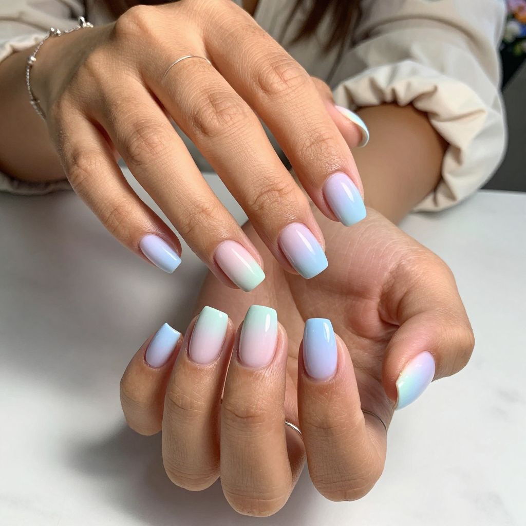 Pastel Gradient Garden