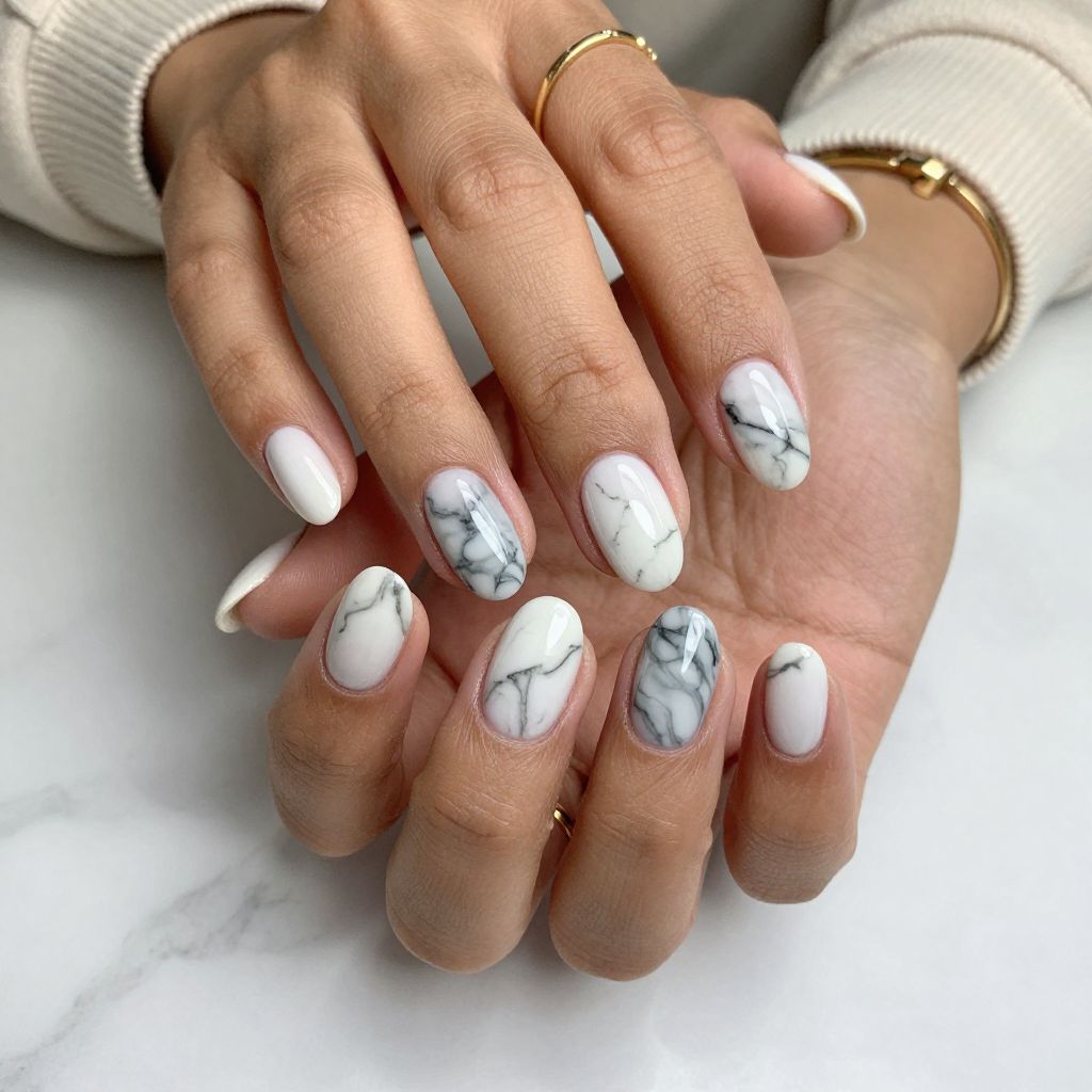 Elegant Marble Statement