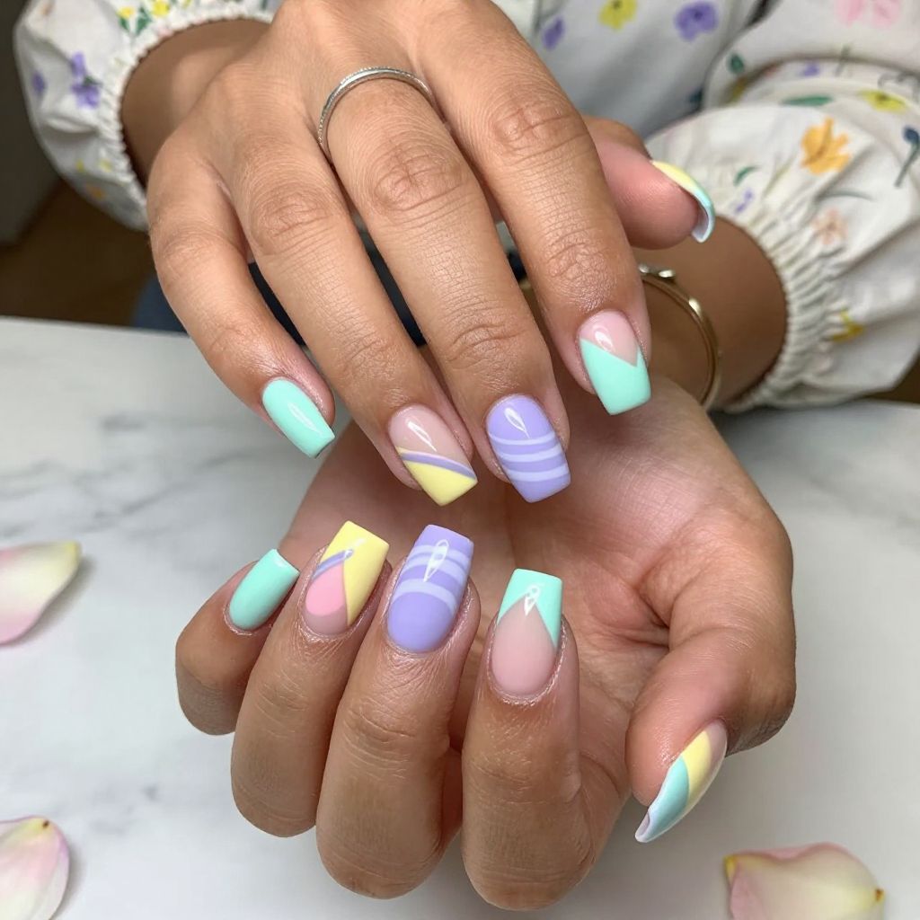Pastel Geometric Play