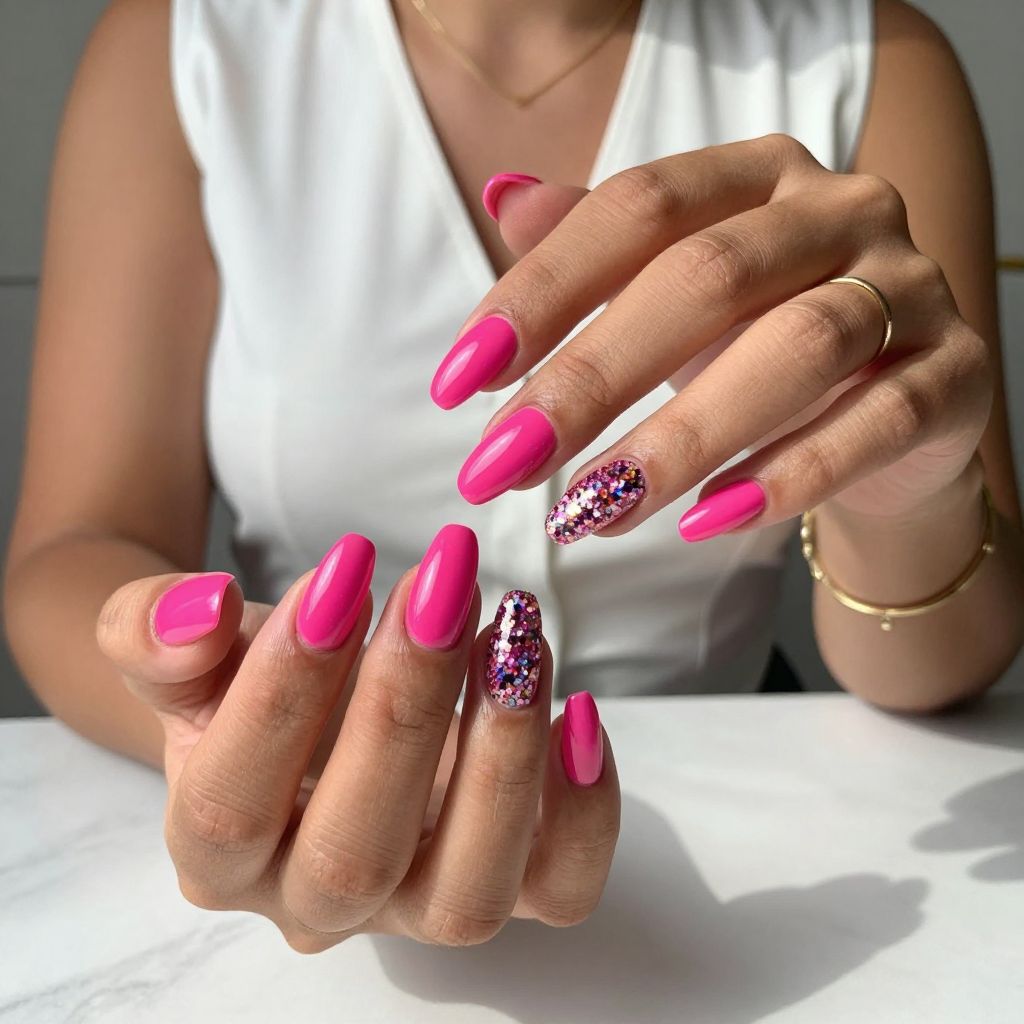 Hot Pink Statement Glam