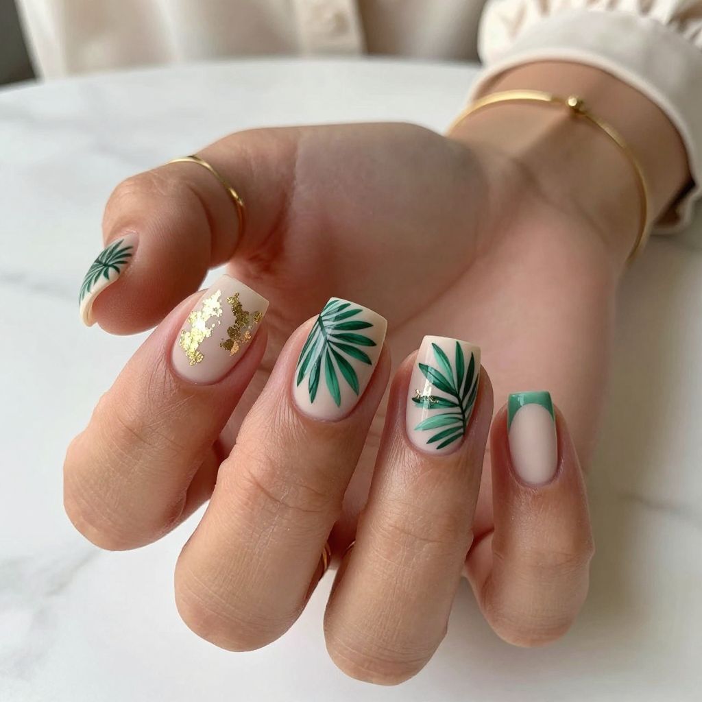 Palm Leaf Elegance