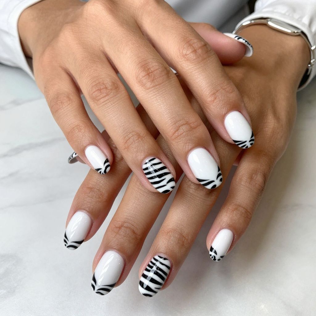 Classic Black and White Zebra