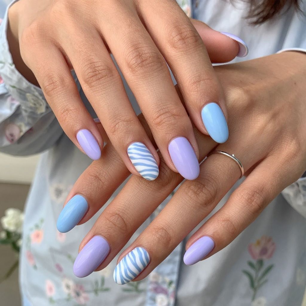 Pastel Zebra Delight
