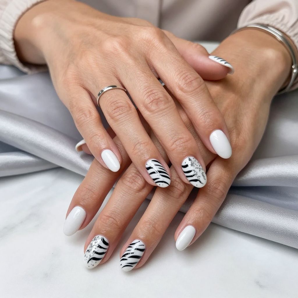 Animal Print and Glitter Fusion