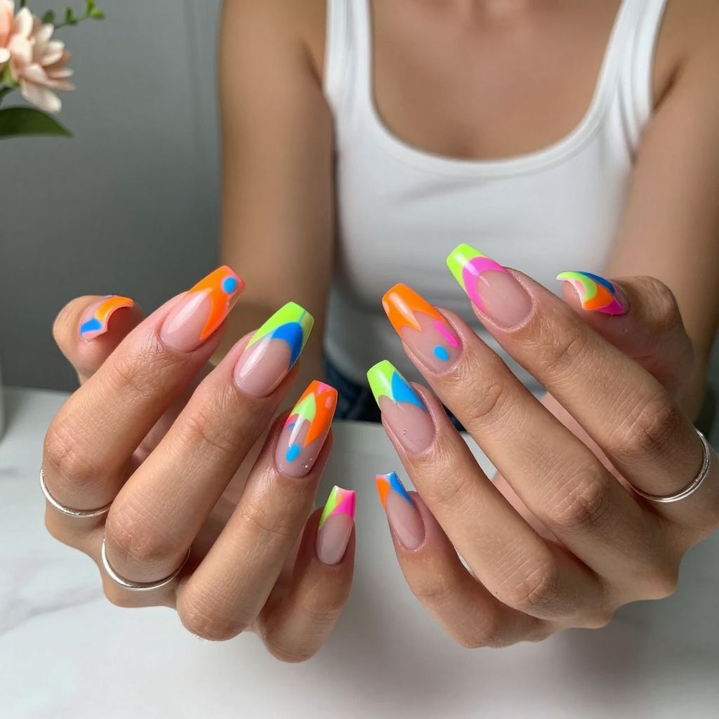 Neon Splash Effect