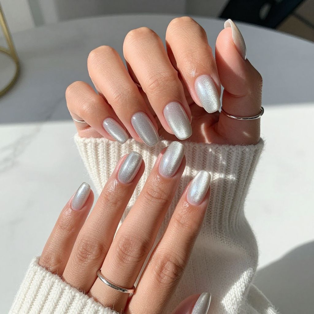 Sparkling Silver Glaze
