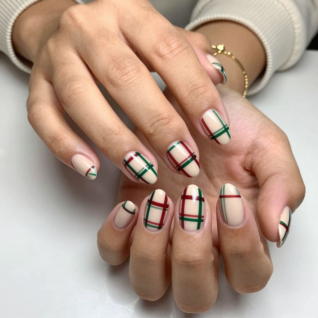 Festive Plaid Pop