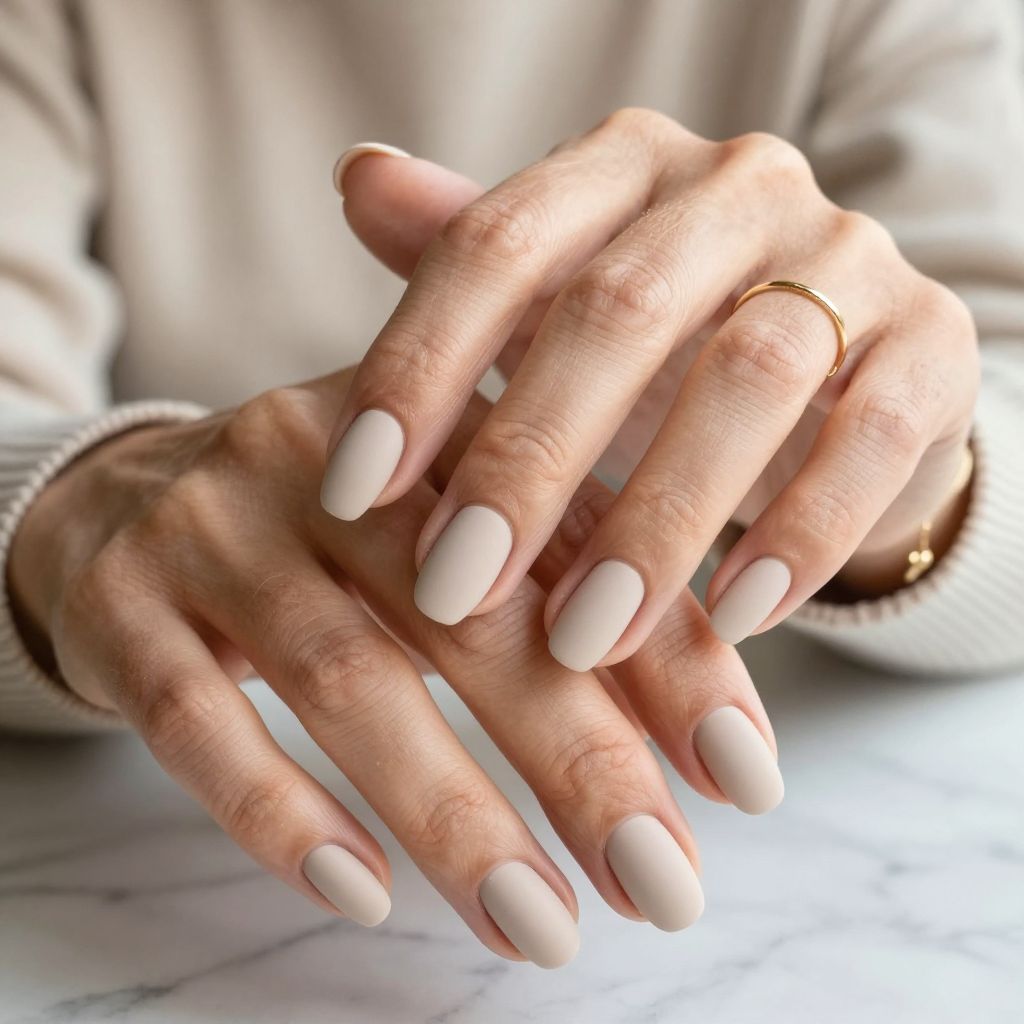 Soft Matte Nude Elegance