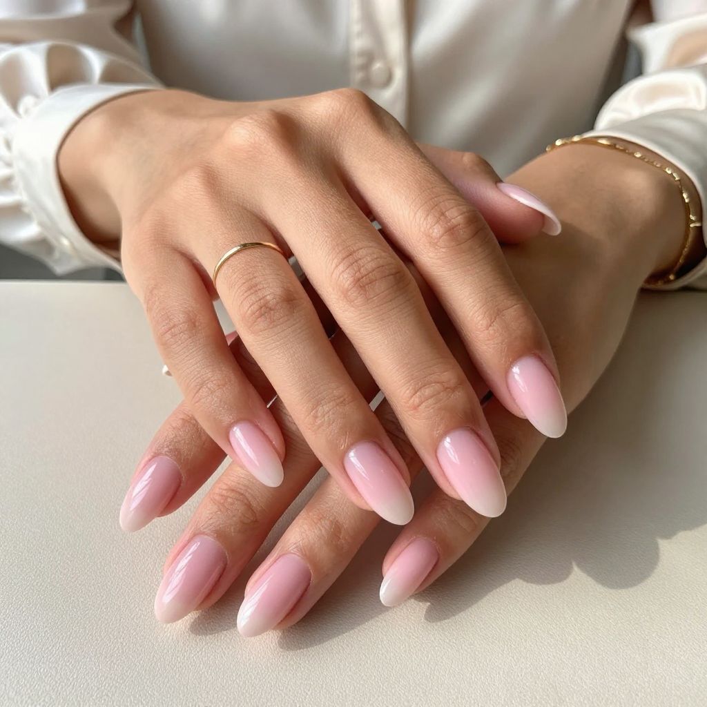 Soft Pink French Fade