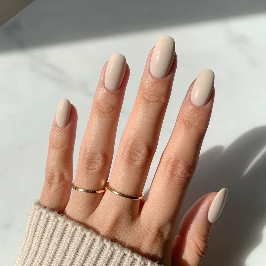 Soft Nude Velvet Elegance