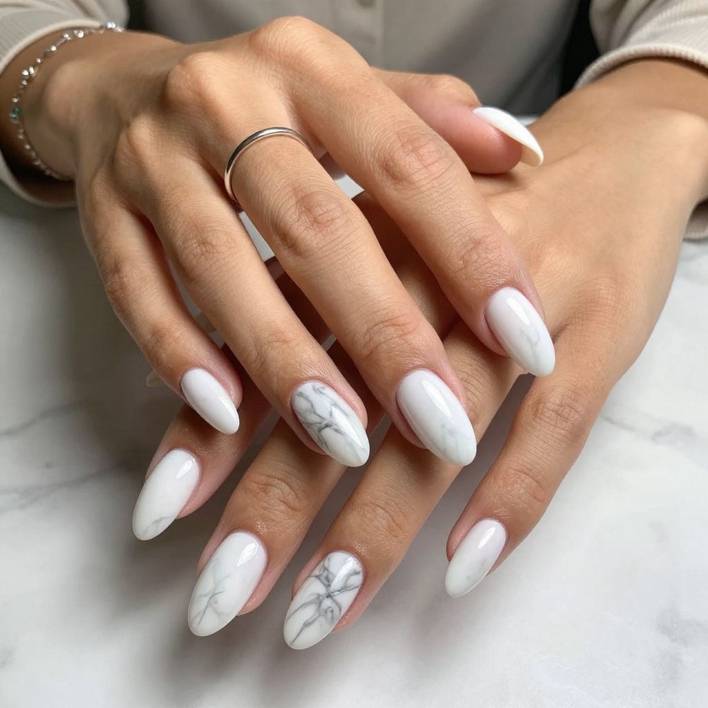 Classic White Marble Chic