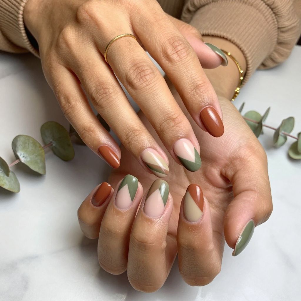 Earth Tone Geo Chic