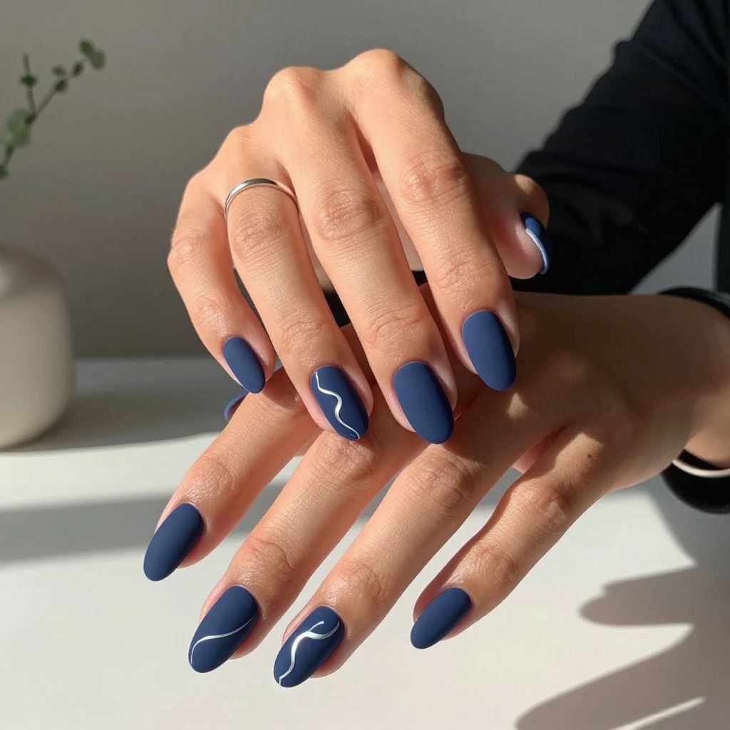 Midnight Blue Matte Dreams