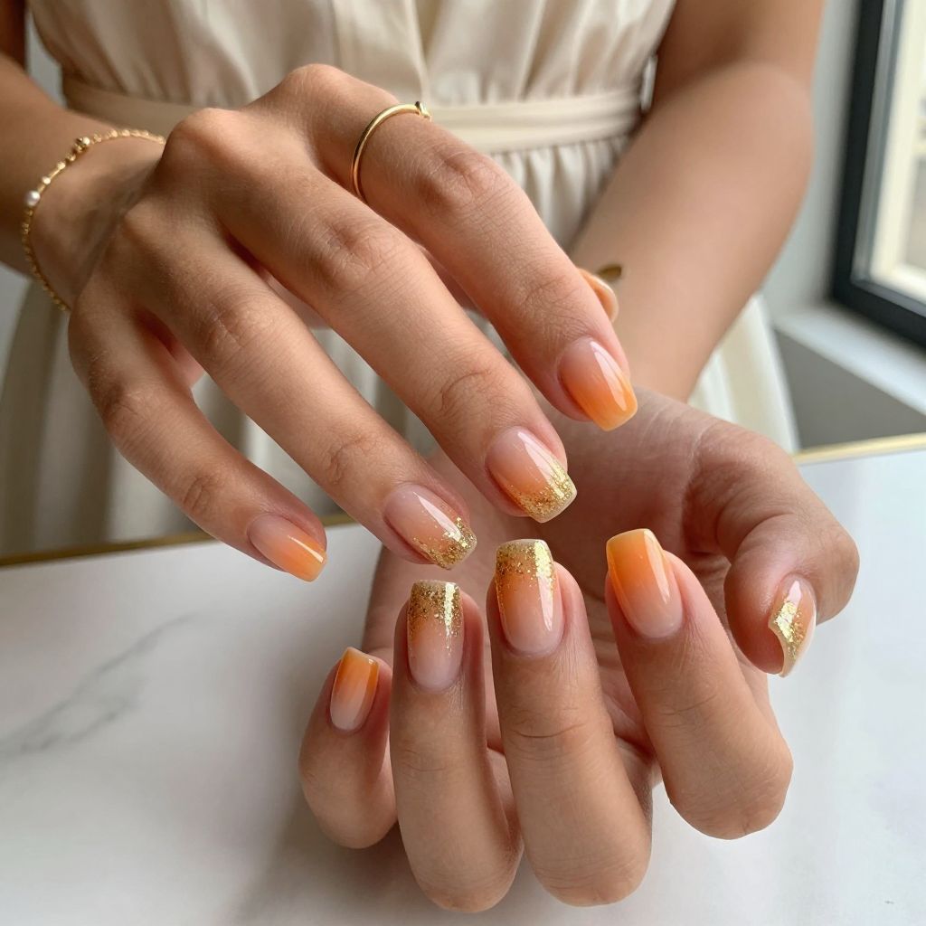 Glitter Gradient Sunset
