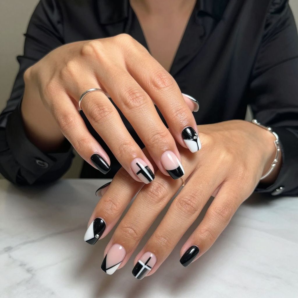 Geometric Edgy Mix