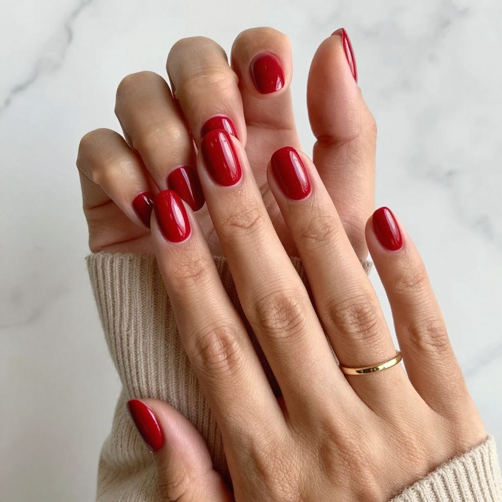 Classic Glossy Crimson