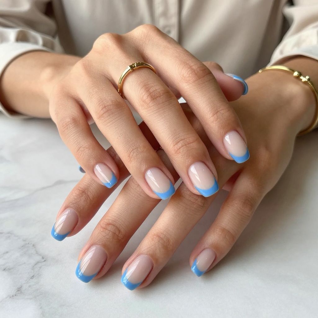 Classic Sky Blue Tips