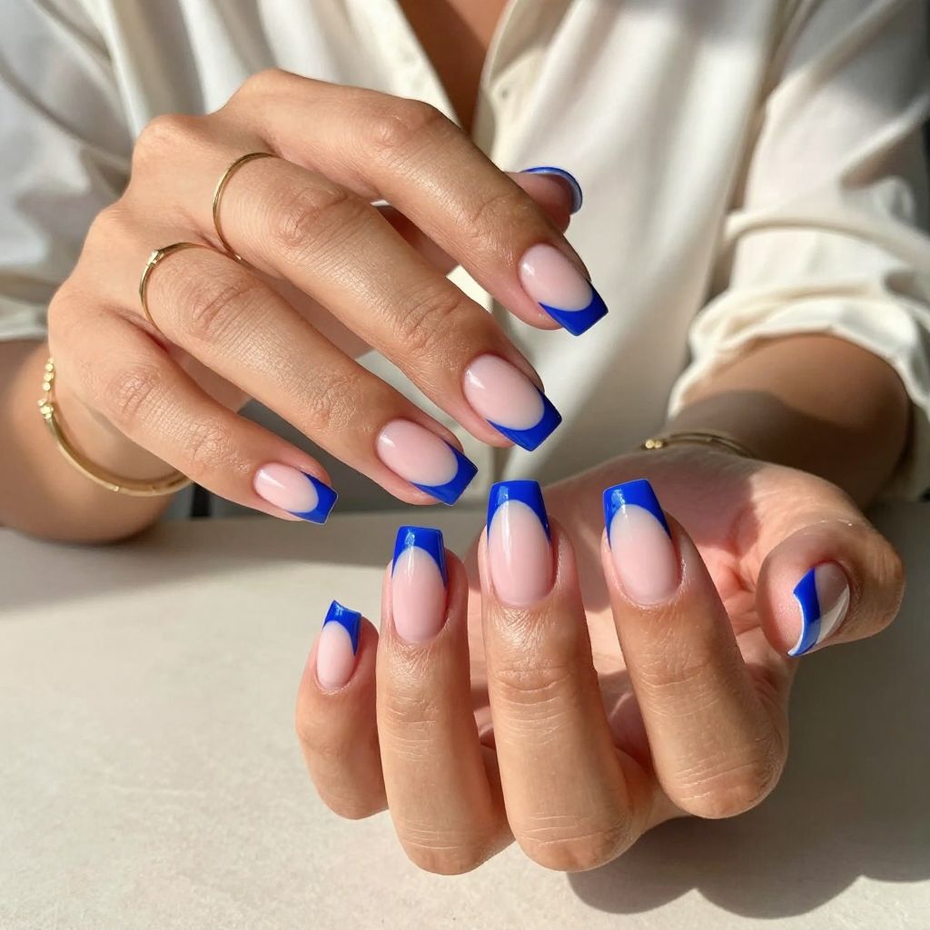 Bright Cobalt French Smile Line