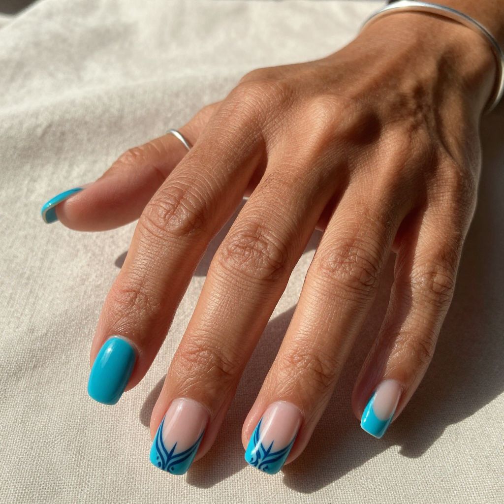 Turquoise Tribal French