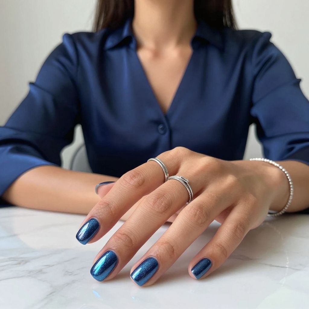 Blueberry Metallic Shine