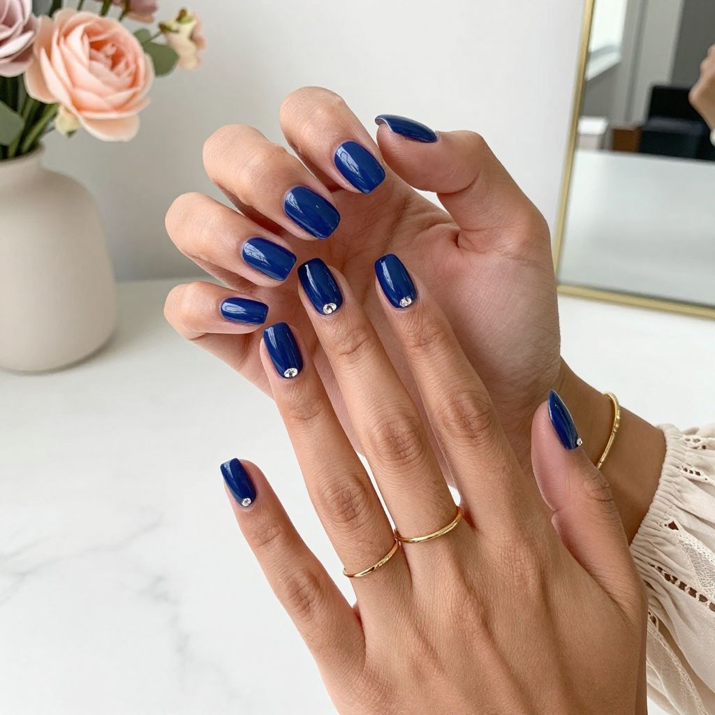 Blueberry With Crystal Drops