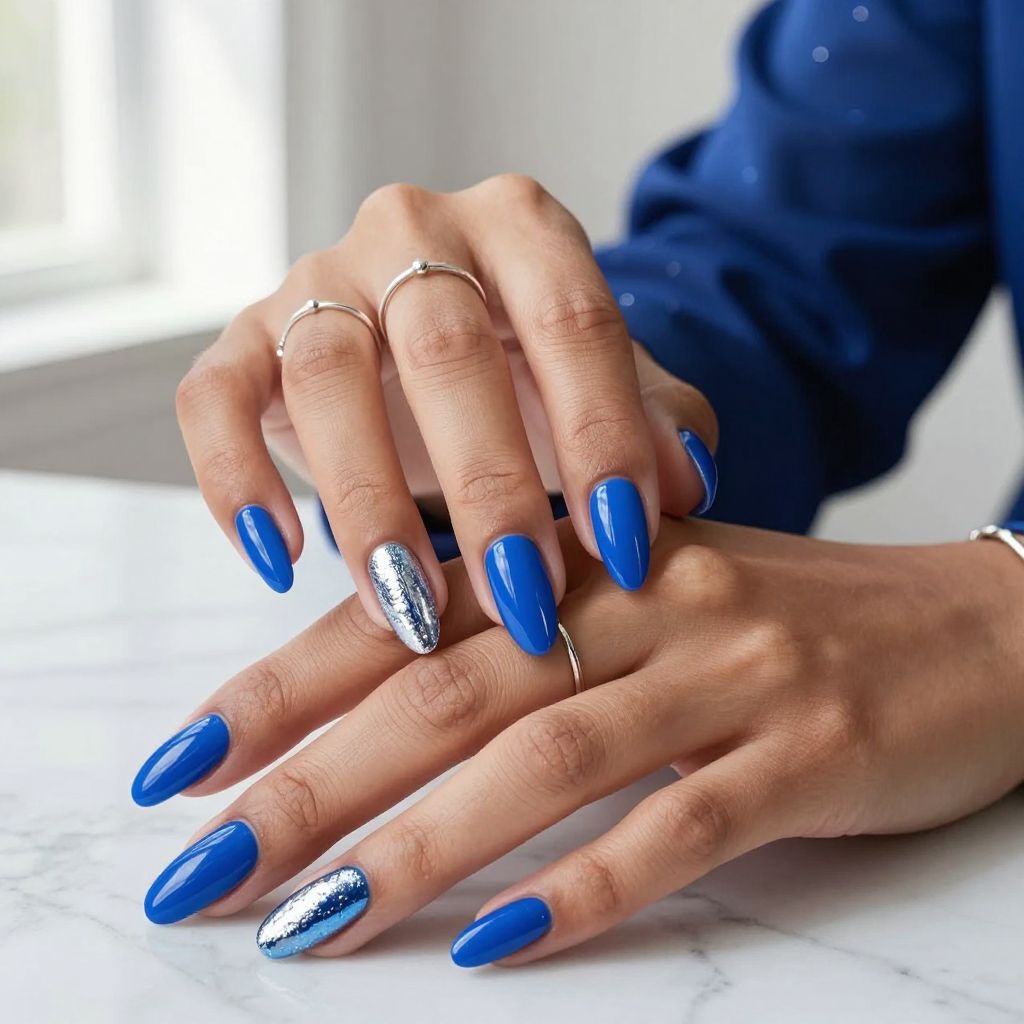 Electric Azure Elegance