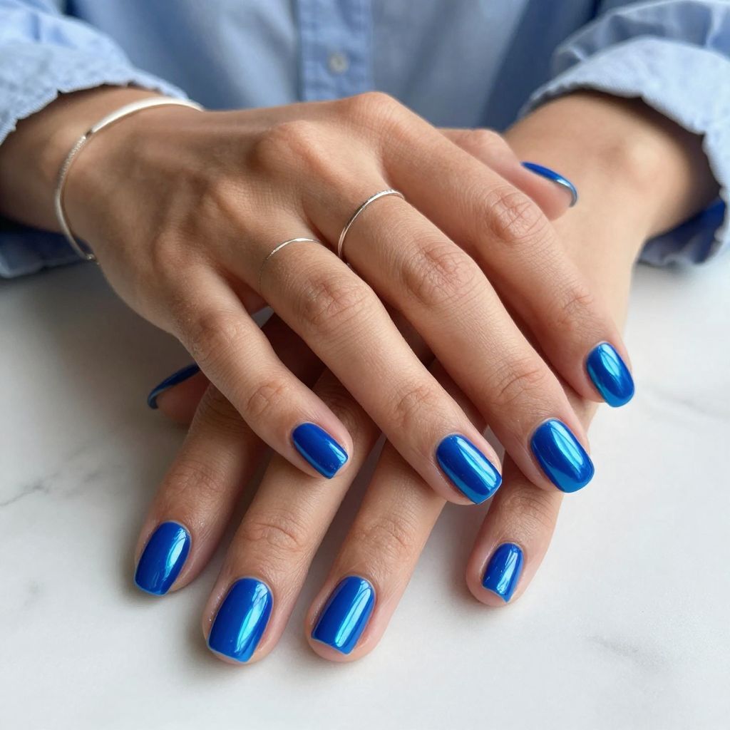 Bright Blue Chrome Magic