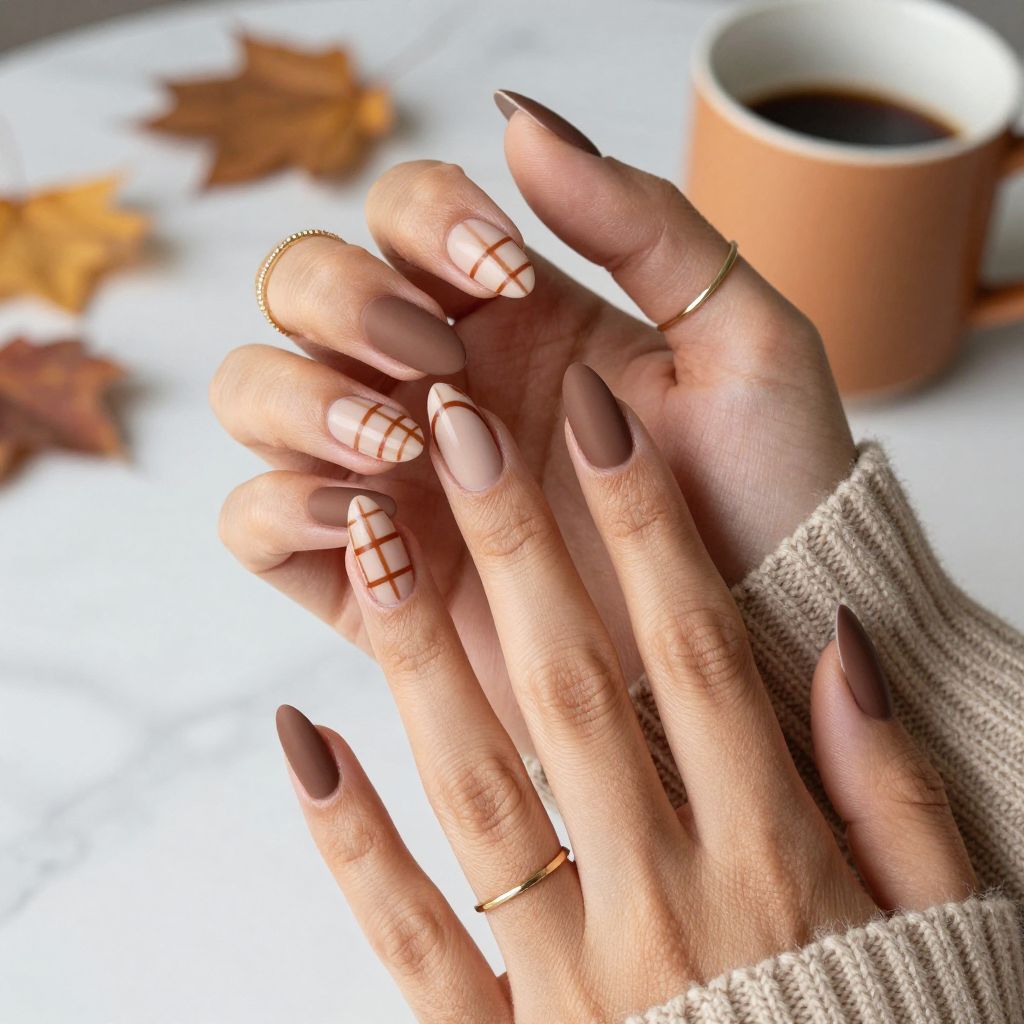 Rustic Brown Plaid