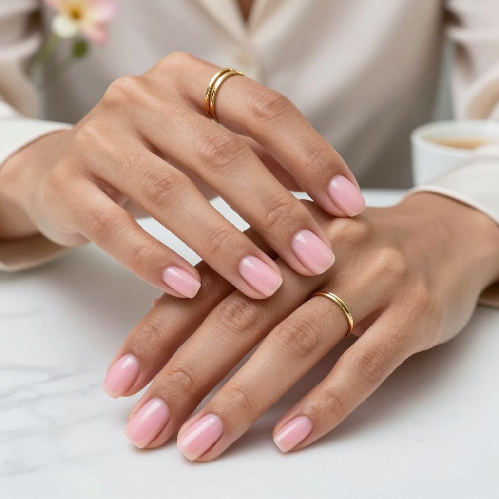 Sheer Bubble Gum Pink Glow