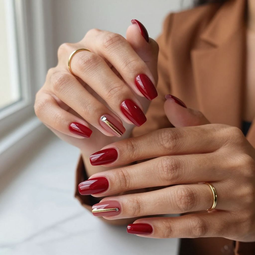 Bold Ruby Glam