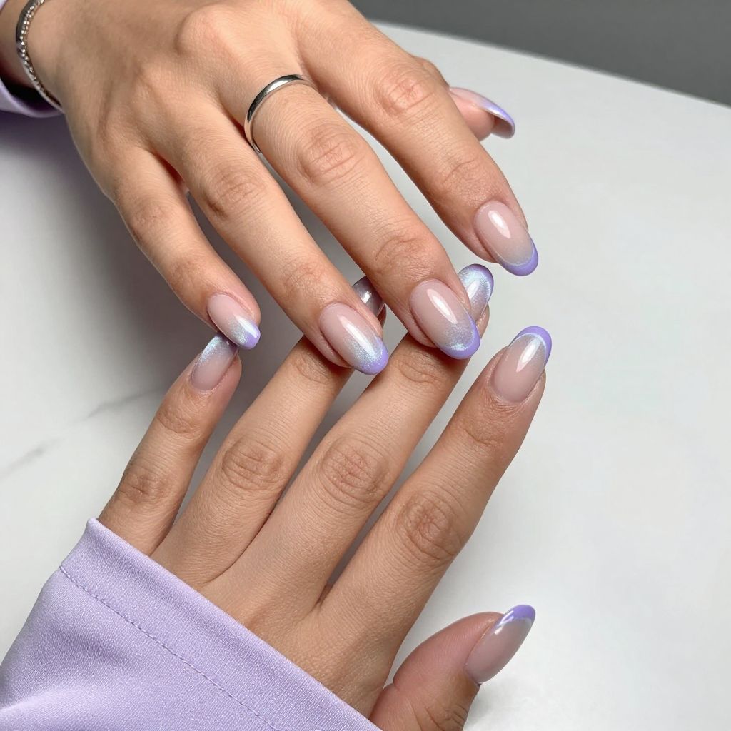 Soft Lilac Luminescence