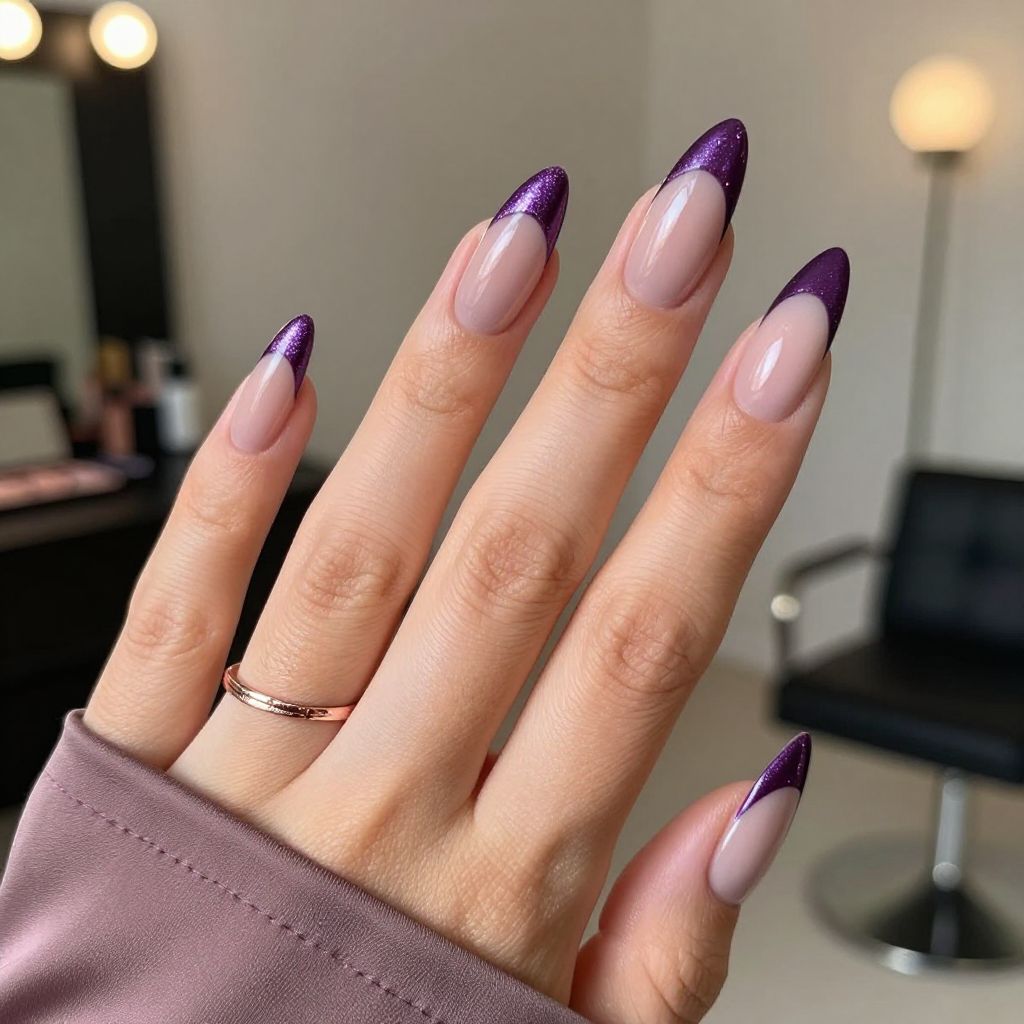 Midnight Plum Gleam