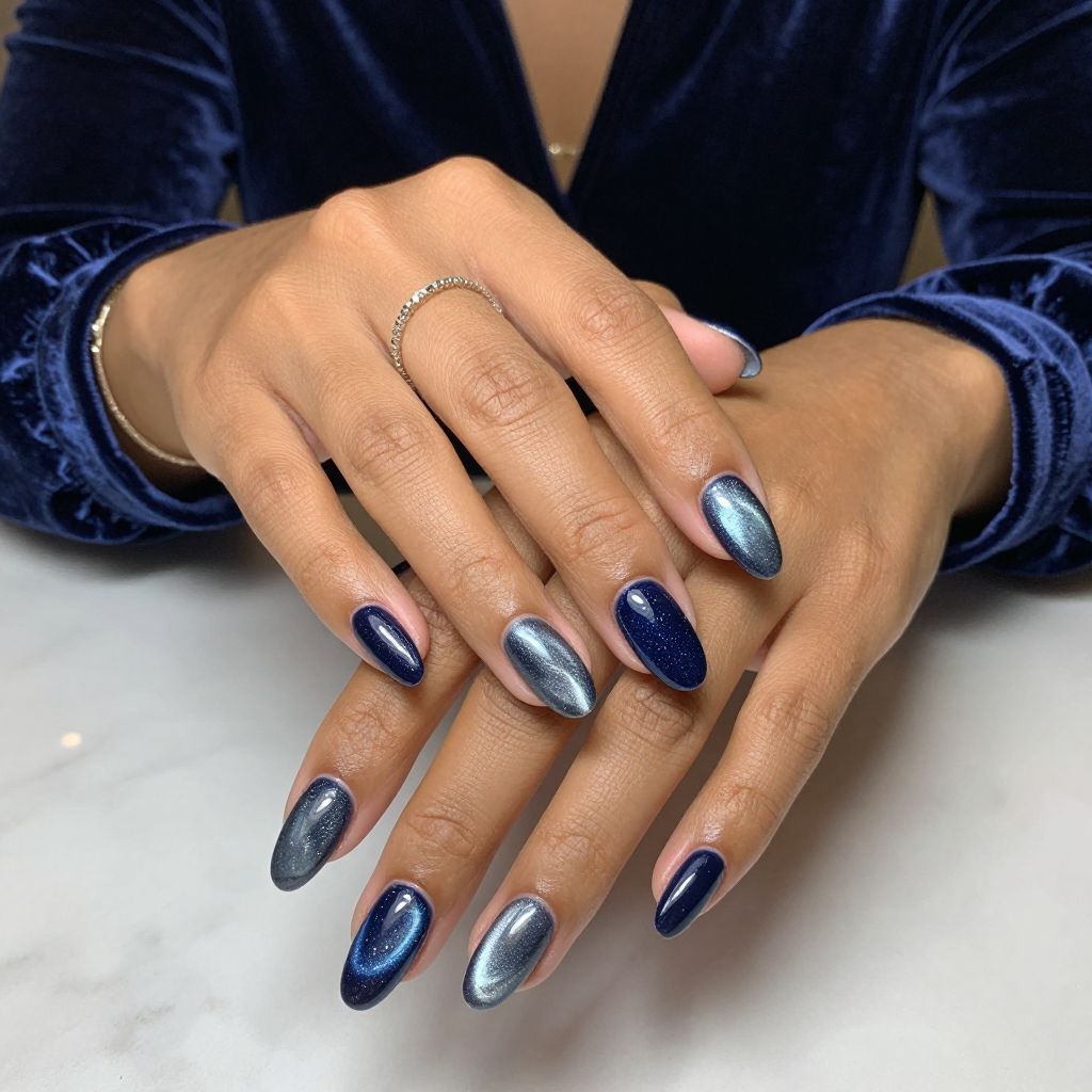 Midnight Galaxy Cat Eye