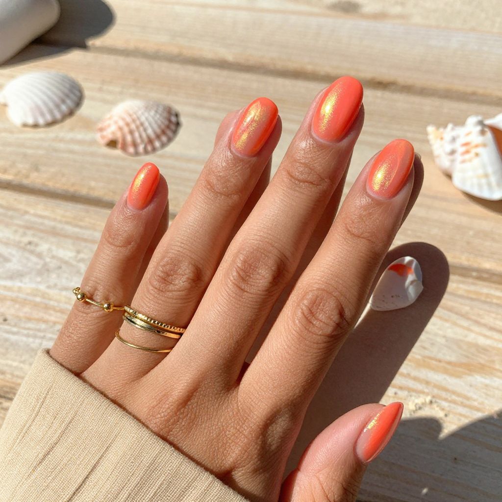 Coral Flame Twist