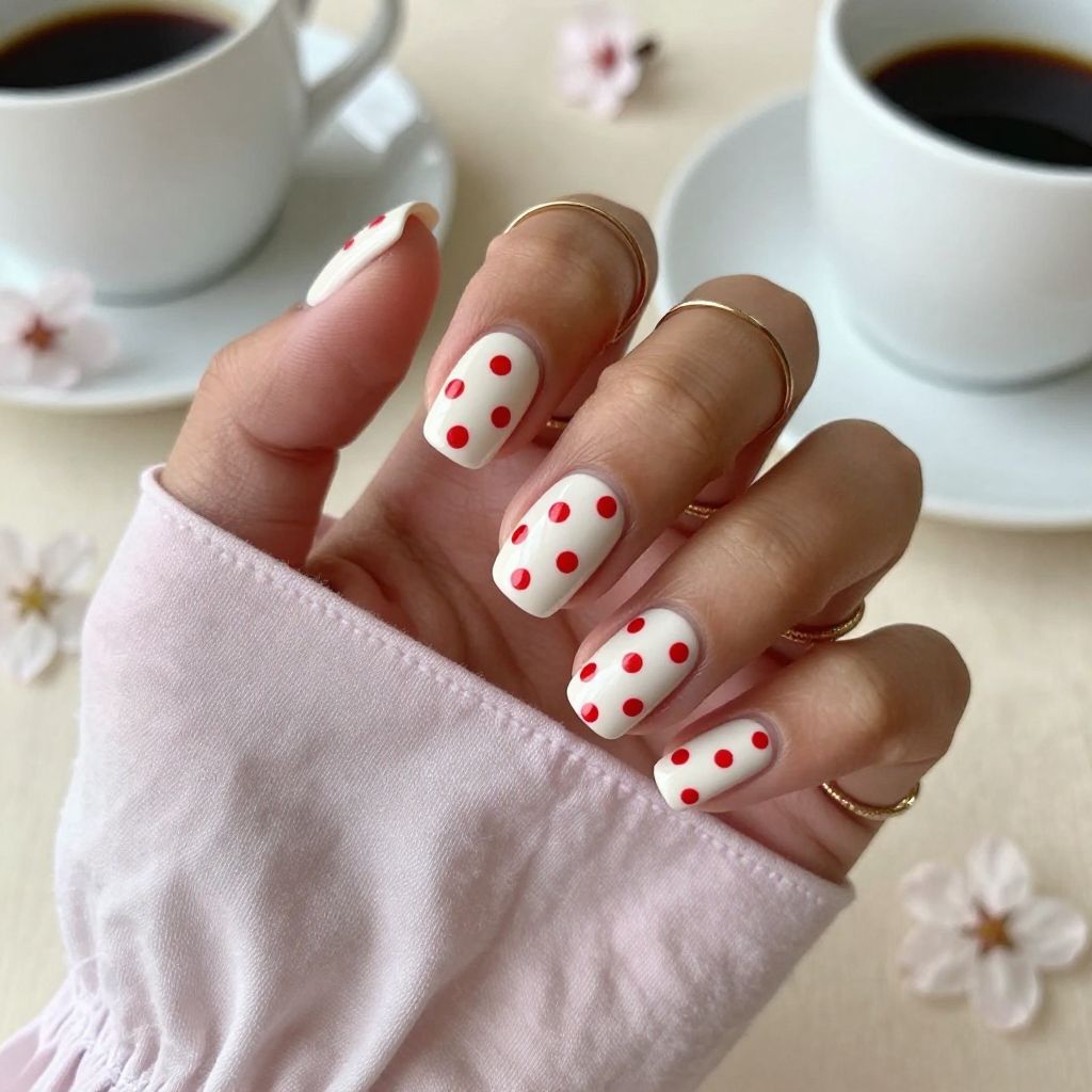 Cherry Polka Dots Fun