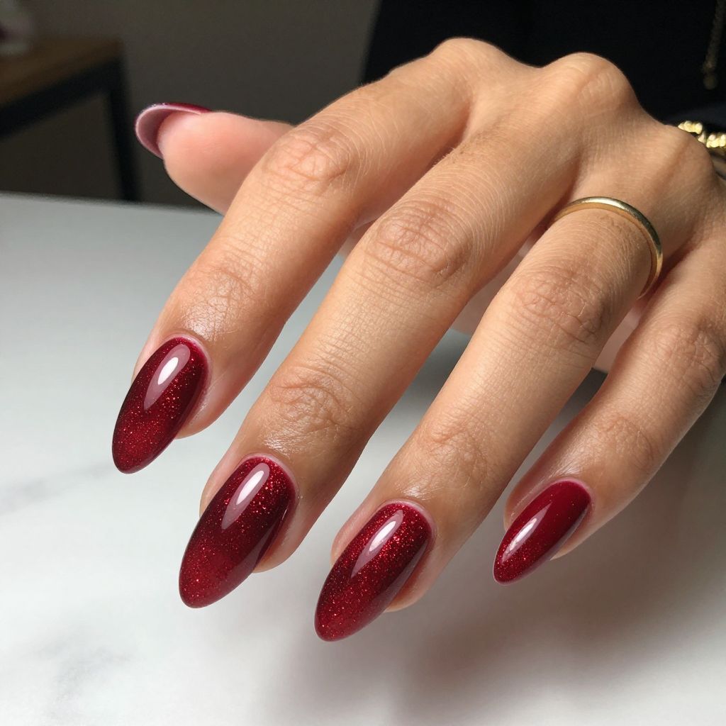 Glitter Ombre Rouge
