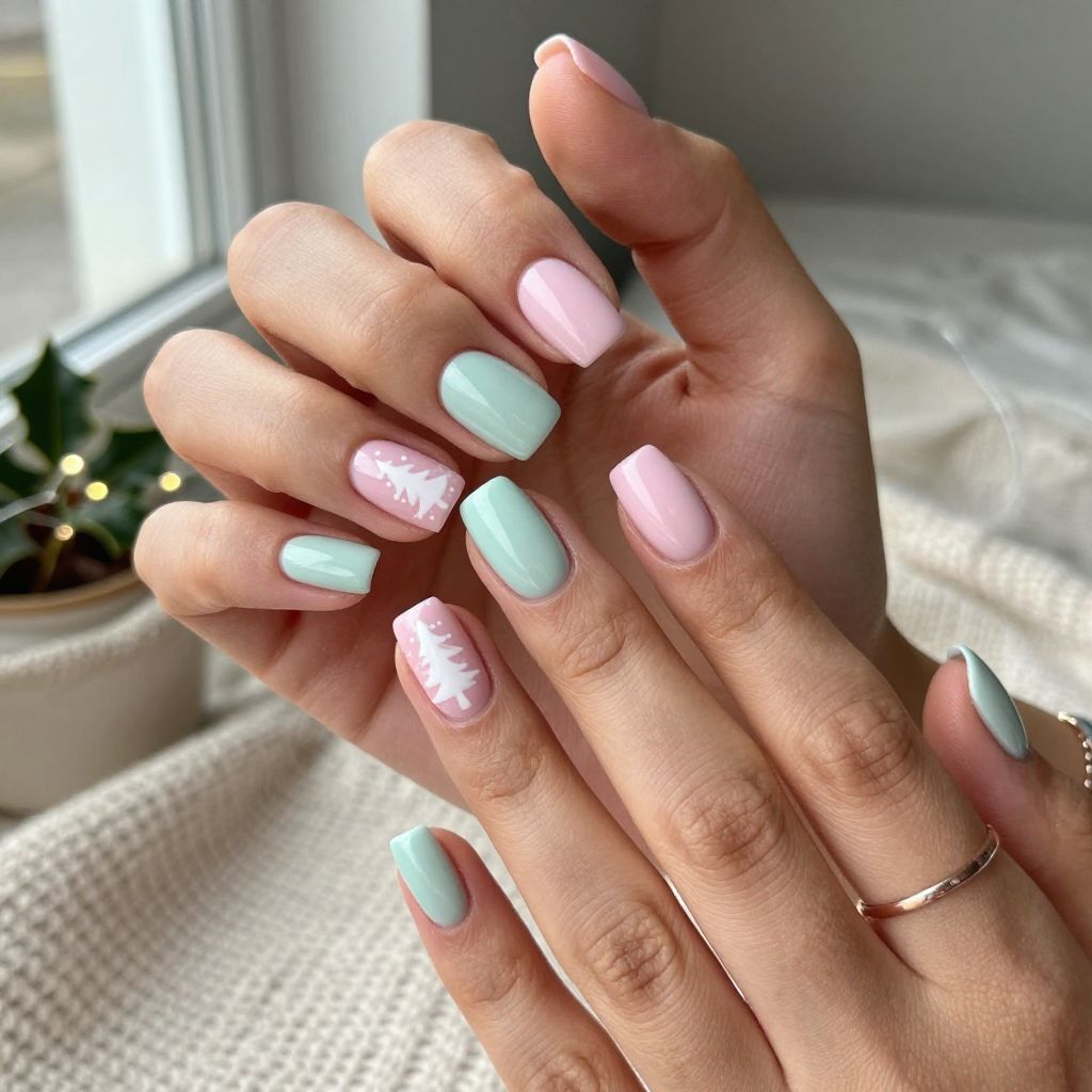Pastel Christmas Tree Dream
