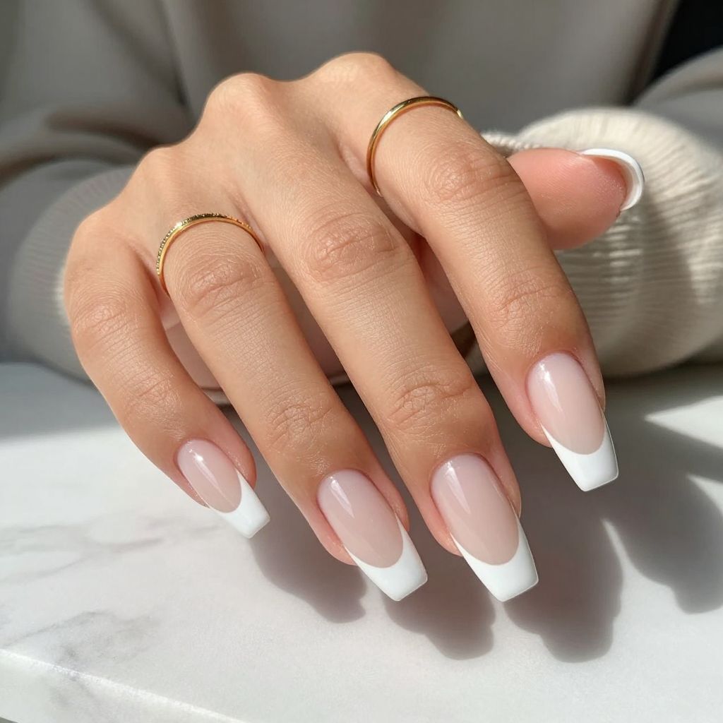 V-Shaped French Tips