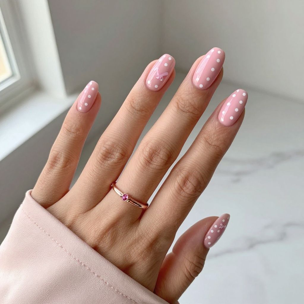 Charming Minnie Pink Polka Paws