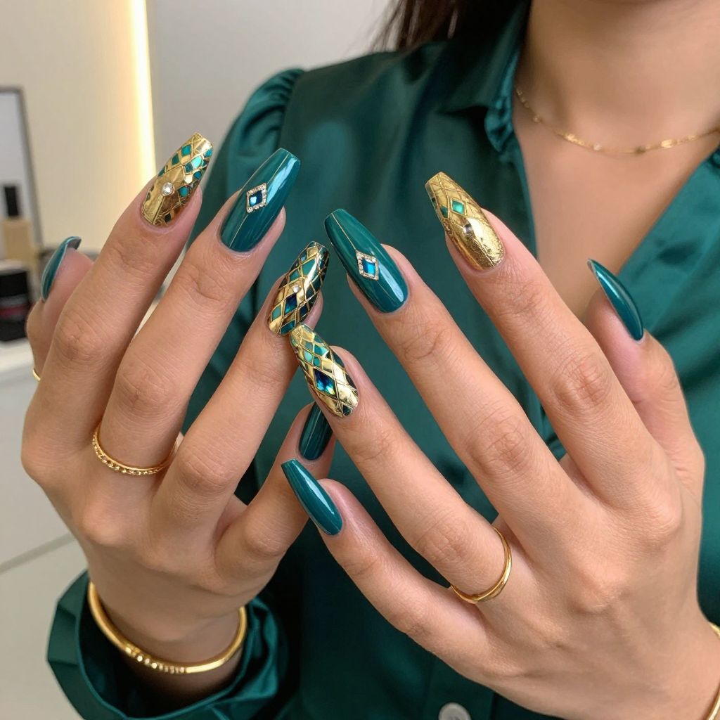Regal Jasmine Jewel Tones
