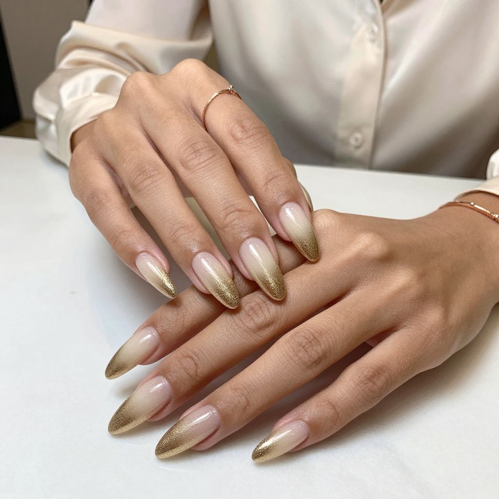 Champagne Gold Fade