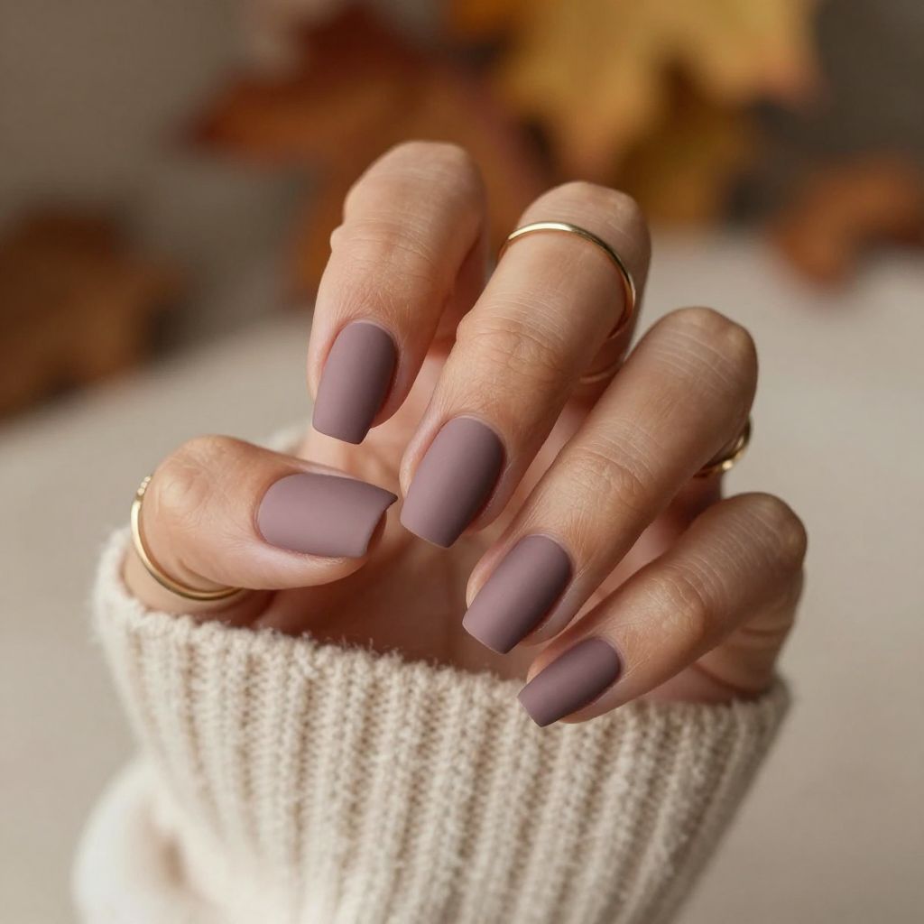 Matte Mauve Minimalism